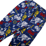 ROYAL BLUE ROBOTICS PRINTED PAJAMA