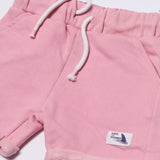 PINK FISH BACK POCKET SHORT FOR GIRLS
