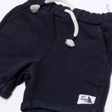 NAVY BLUE FISH BACK POCKET SHORT FOR BOYS