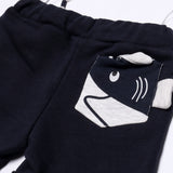 NAVY BLUE FISH BACK POCKET SHORT FOR BOYS