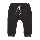 CHARCOAL GREY BACK BUNNY FACE JOGGER PANTS TROUSER