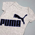 Load image into Gallery viewer, HAZEL GREY PUMA PRINT HALF BODY HALF SLEEVES ROMPER
