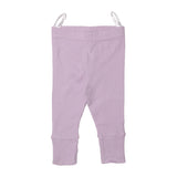 PURPLE POLKA DOT WITH RIB PAJAMA BABY SUIT