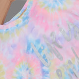 SPLASH LIFE IS PERFECT PRINTED T-SHIRT TOP FOR GIRLS