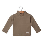 Load image into Gallery viewer, OLIVE GREEN PLAIN HIGH NECK FULL SLEEVES FOR WINTERS
