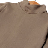 OLIVE GREEN PLAIN HIGH NECK FULL SLEEVES FOR WINTERS