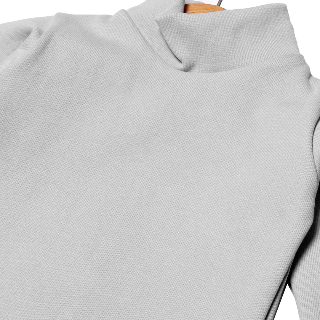 HAZEL GREY PLAIN HINECK FULL SLEEVES FOR WINTERS