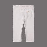 OFF WHITE POLKA DOT WITH RIB PAJAMA BABY SUIT