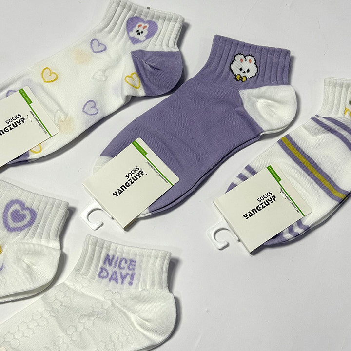 Pack Of 2 Premium Quality Socks For Women Secondary image