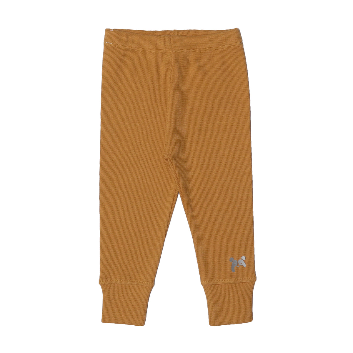 LIGHT BROWN THERMAL FABRIC PANDA WITH CAP SUIT FOR WINTERS