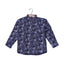 BLACK & GREEN FIRST CLASS PRINT FULL SLEEVES SHIRT FOR BOYS