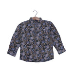 Load image into Gallery viewer, GREEN FIRST CLASS PRINT FULL SLEEVES SINGLE POCKET SHIRT
