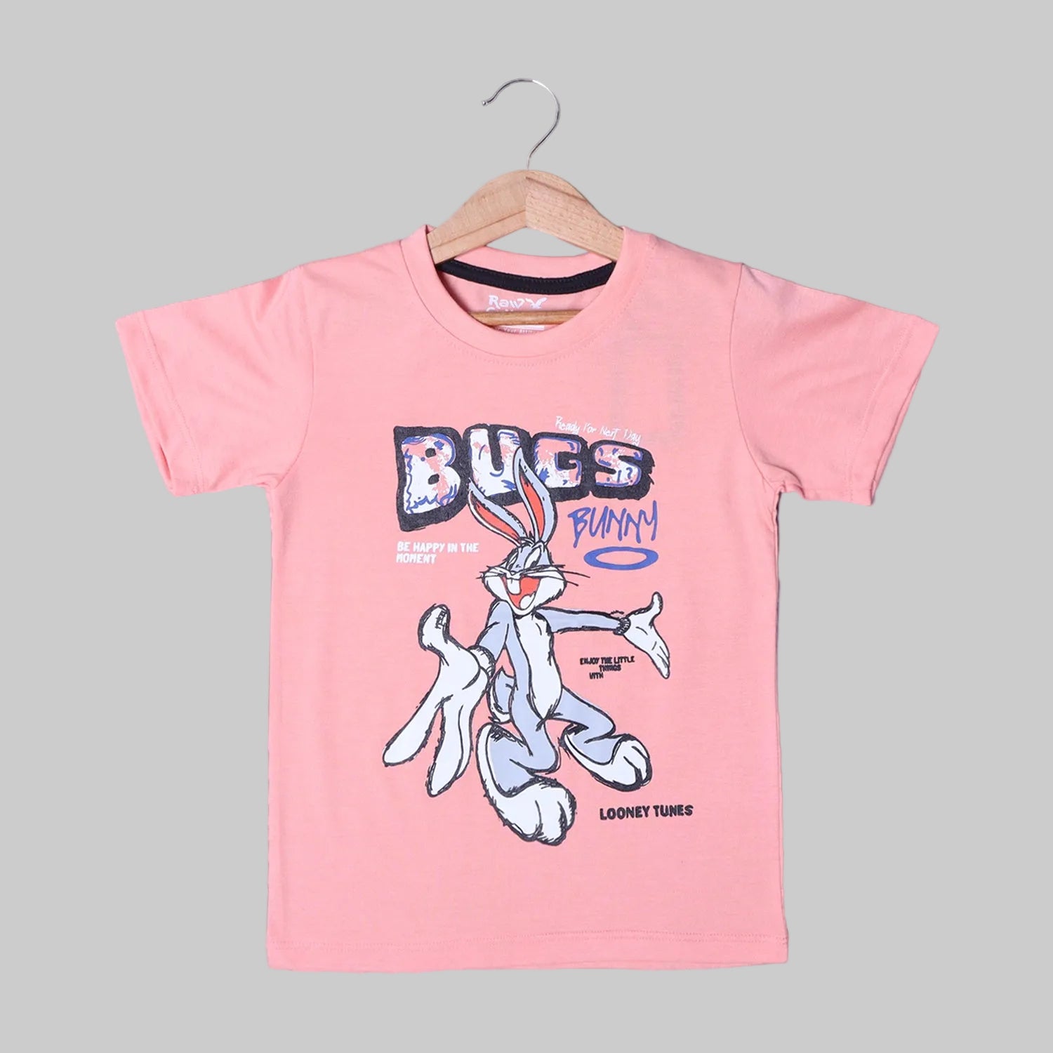 PEACH BUGS BUNNY PRINTED T-SHIRT FOR BOYS Secondary image