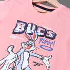 PEACH BUGS BUNNY PRINTED T-SHIRT FOR BOYS