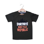 Load image into Gallery viewer, GREEN FORTNITE BATTLE PRINTED HALF SLEEVES T-SHIRT
