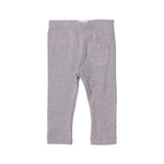 Load image into Gallery viewer, HAZEL GREY PLAIN WITH BACK POCKET RIBBED FABRIC PAJAMA TROUSER
