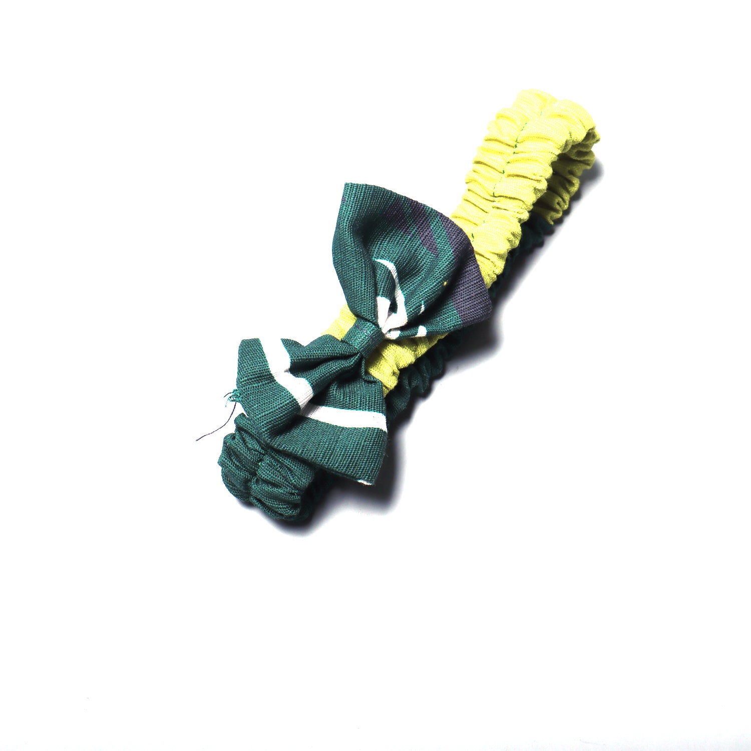 LIGHT & DARK GREEN GIRLS HAIR BAND Secondary image