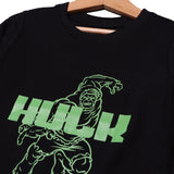 BLACK HULK PRINTED FULL SLEEVES T-SHIRT