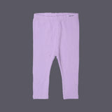 PURPLE WITH BACK POCKET RIBBED FABRIC PAJAMA TROUSER