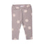 GREY BIG POLKA DOTS HEAVY RIBBED FABRIC PAJAMA FOR GIRLS