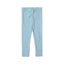 SKY BLUE WITH KNOT RIBBED FABRIC PLAIN PAJAMA TROUSER