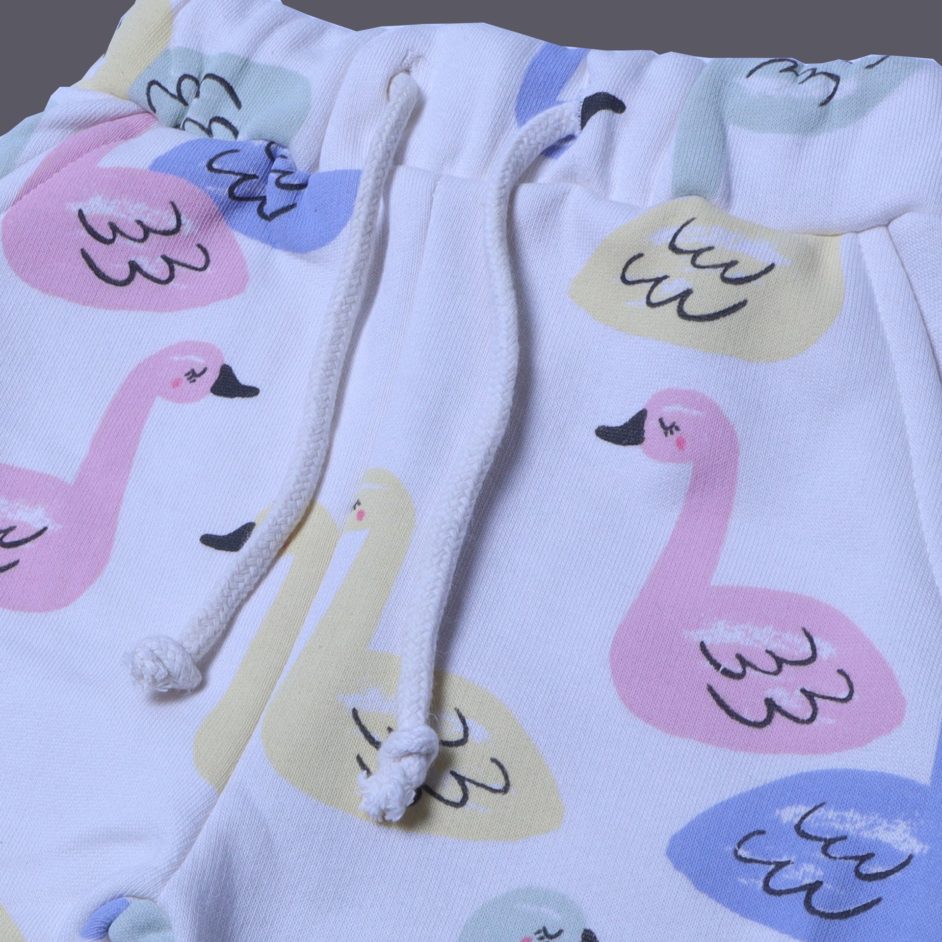 WHITE DUCKS PRINTED DOUBLE POCKET JOGGER PANTS TROUSER Secondary image
