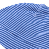 WHITE WITH BLUE STRIPES CAP FOR BOTH