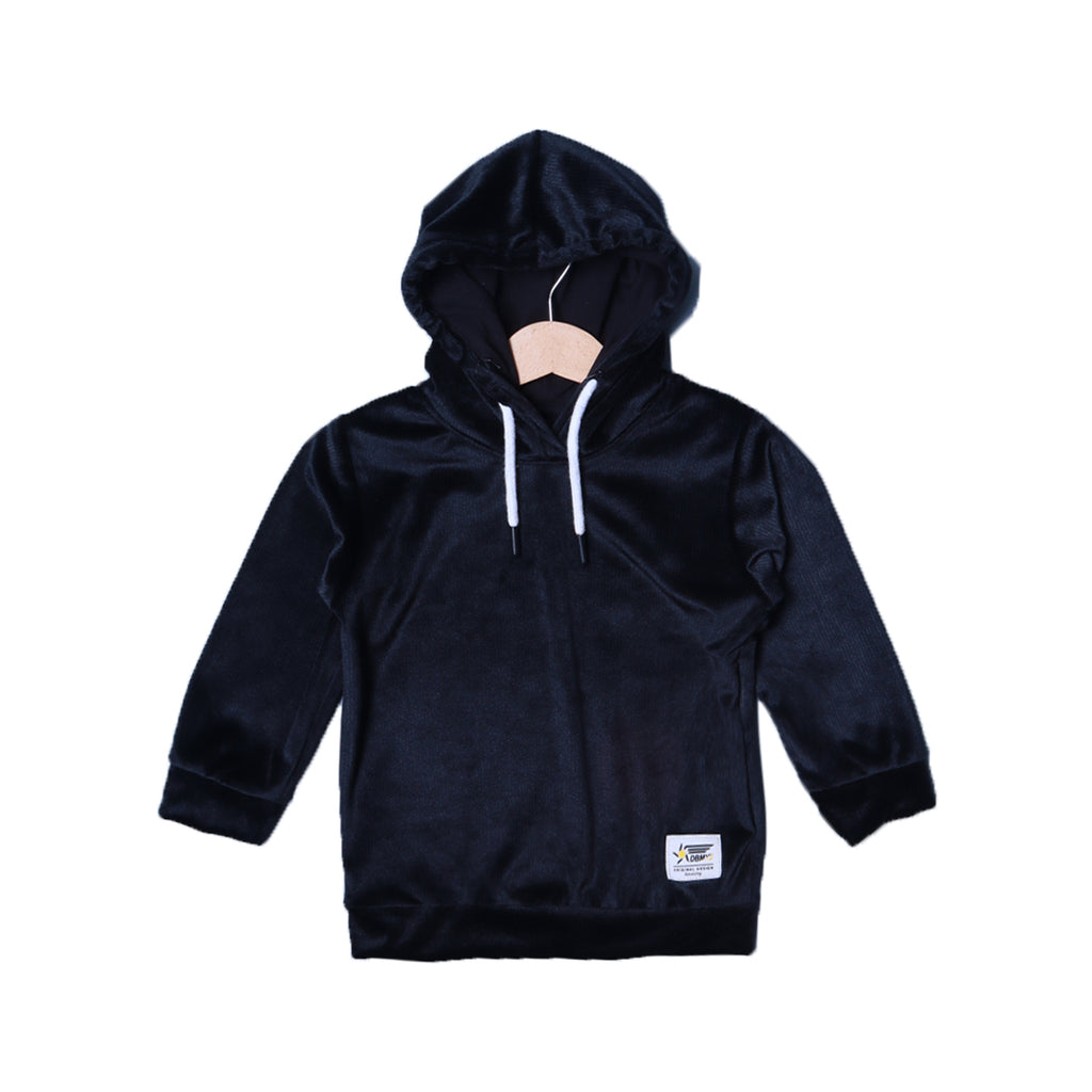 BLACK LINING VALOUR CORDUROY FABRIC HOODIE SUIT FOR WINTERS