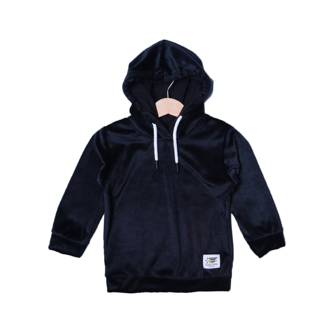 BLACK LINING VALOUR CORDUROY FABRIC HOODIE SUIT FOR WINTERS