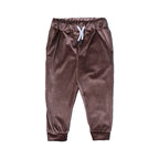 BROWN LINING VALOUR CORDUROY FABRIC HOODIE SUIT FOR WINTERS
