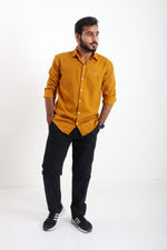 Load image into Gallery viewer, MUSTARD - PREMIUM QUALITY CASUAL SHIRT FOR MEN
