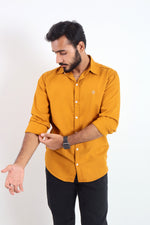Load image into Gallery viewer, MUSTARD - PREMIUM QUALITY CASUAL SHIRT FOR MEN
