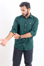 Load image into Gallery viewer, GREEN - PREMIUM QUALITY CASUAL SHIRT FOR MEN
