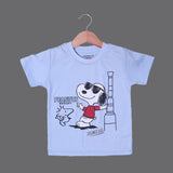 SKY BLUE WITH BLACK SHORTS PEANUTS SNOOPY BABA SUIT