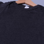 Load image into Gallery viewer, CHARCOAL GREY PLAIN HALF BODY HALF SLEEVES ROMPER
