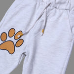Load image into Gallery viewer, HAZEL GREY &amp; MUSTARD &quot;TIGER&quot; PRINTED WINTER SUIT
