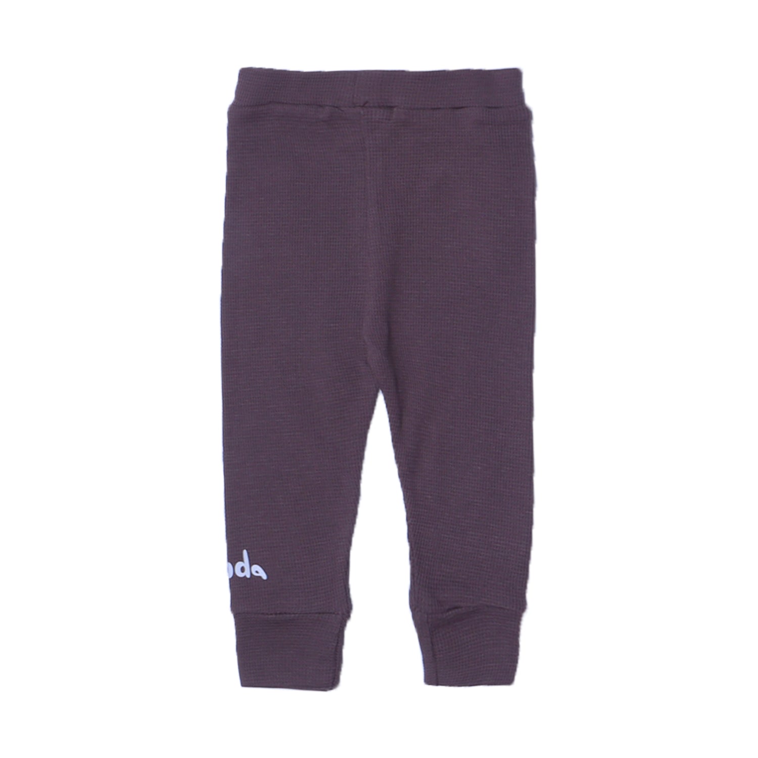 CHOCLATE BROWN PANDA PRINTED THERMAL TROUSER PAJAMA