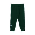 DARK GREEN PANDA PRINTED THERMAL TROUSER PAJAMA