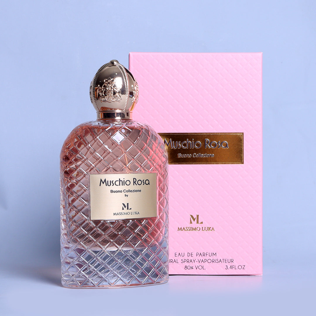 MUSCHIO ROSA BUONO COLLEZIONE PERFUME PINK UNISEX
