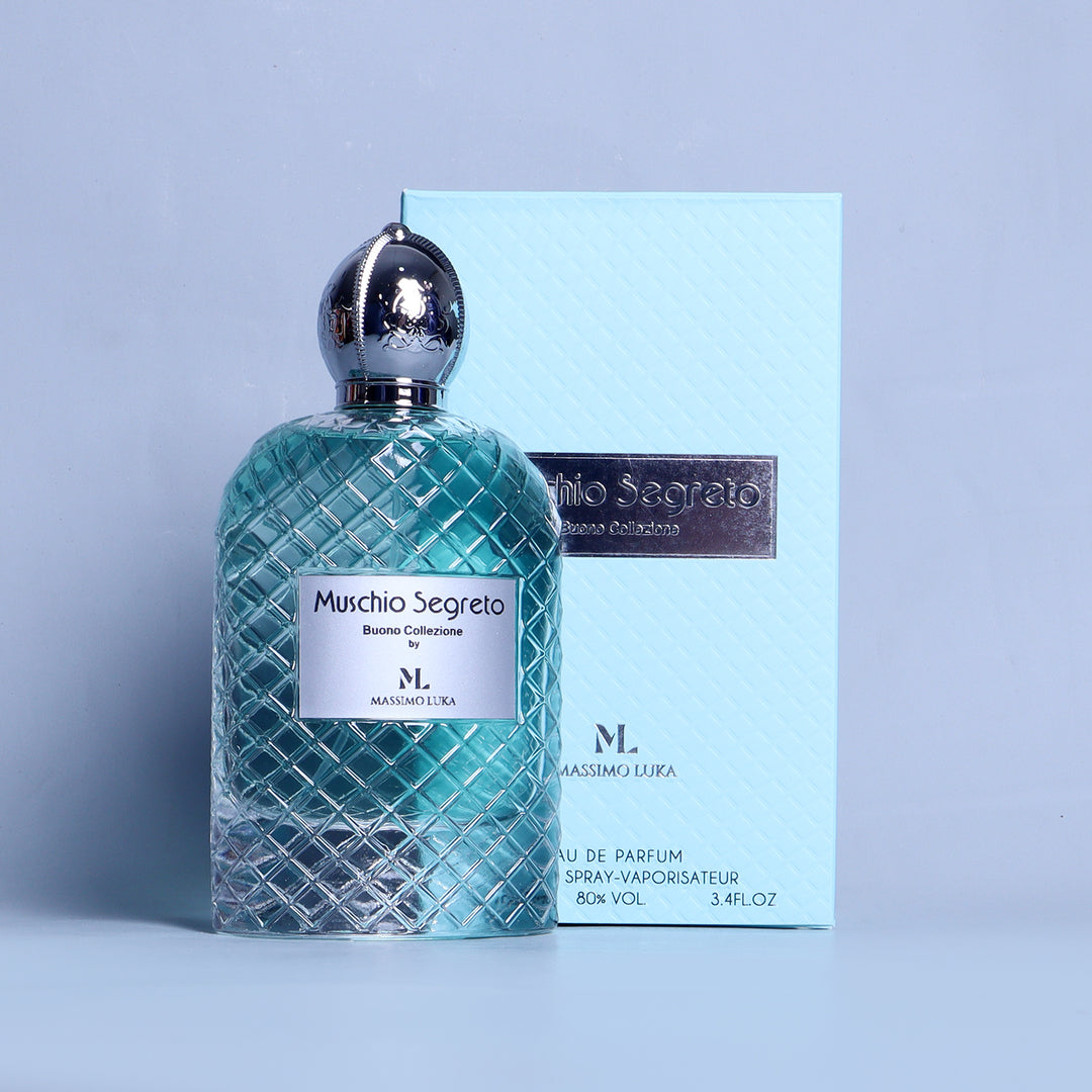 MUSCHIO SEGRETO BUONO COLLEZIONE PERFUME BLUE UNISEX