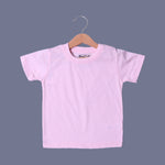 Load image into Gallery viewer, PINK PLAIN HALF SLEEVES T-SHIRT FOR SUMMERS
