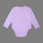 Load image into Gallery viewer, LIGHT PURPLE PLAIN FULL SLEEVES HALF BODY ROMPER
