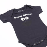 NEW NAVY BLUE BOOBIE MONSTER PRINTED ROMPER