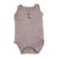 NEW GREY SLEEVES LESS WITH BUTTONS ROMPER