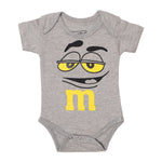 Load image into Gallery viewer, Hazel Grey M Face Print Romper
