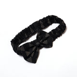 NEW BLACK DESIGN PRINTED GIRLS HAIR BAND