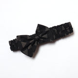NEW BLACK DESIGN PRINTED GIRLS HAIR BAND