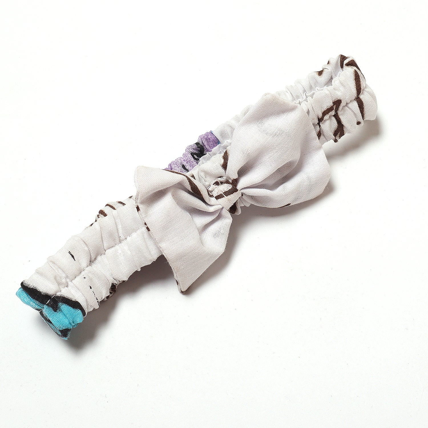 NEW WHITE BOW GIRLS HAIR BAND Main image