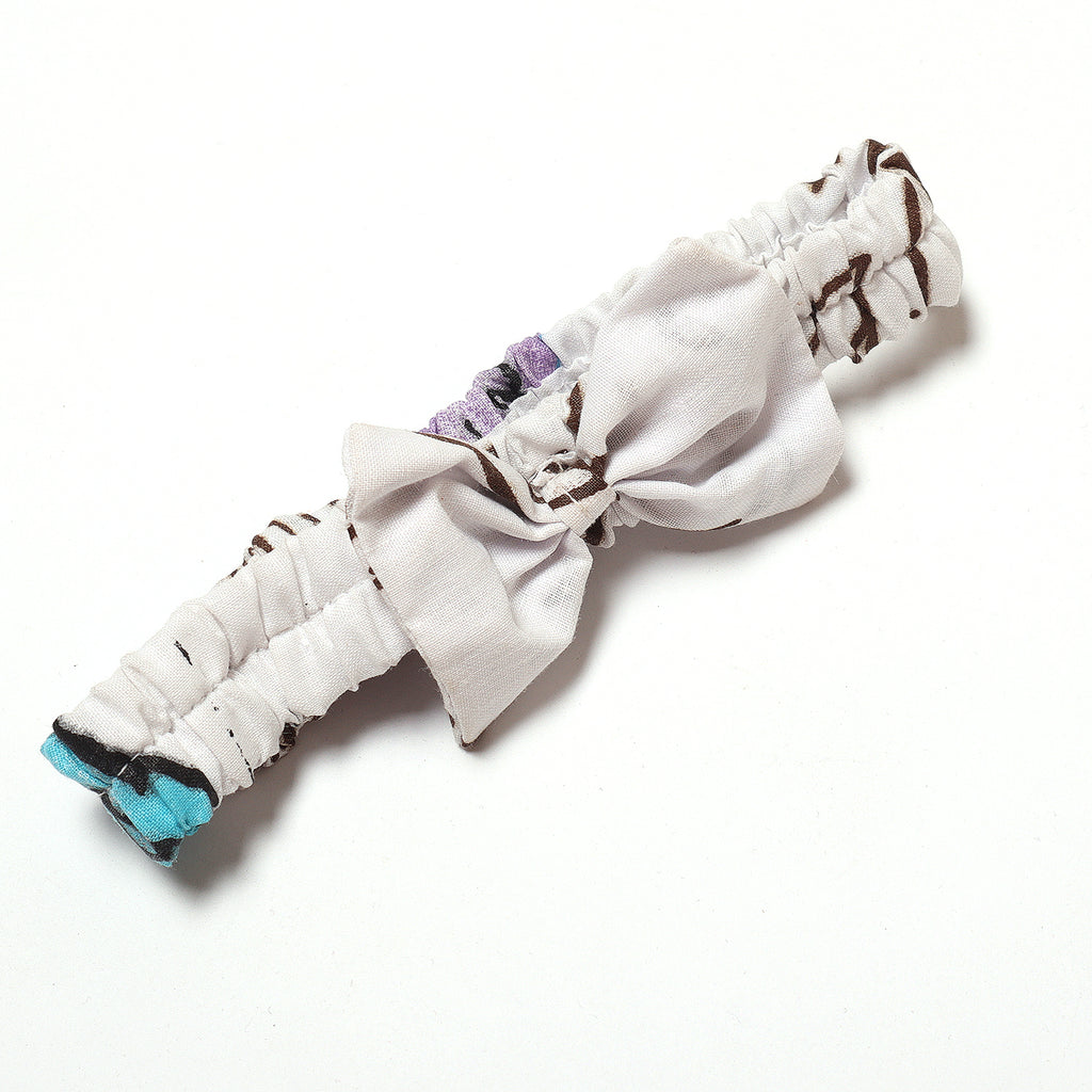NEW WHITE BOW GIRLS HAIR BAND