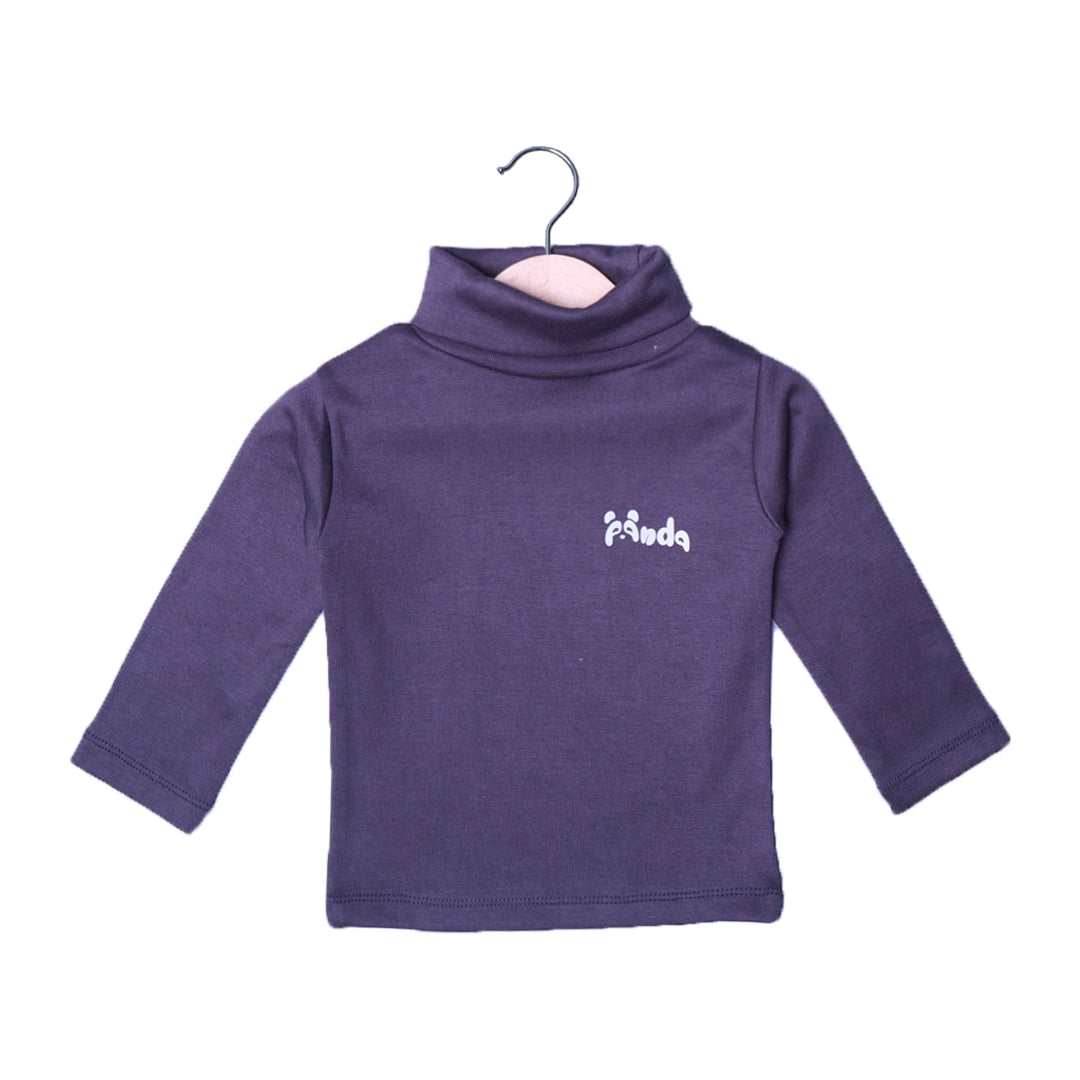 GREY PANDA PRINT HIGH NECK FULL SLEEVES FOR WINTERS Secondary image